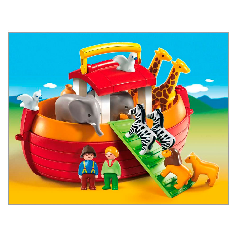 Playmobil 1.2.3. Tag -away Ark fra Noah 6765