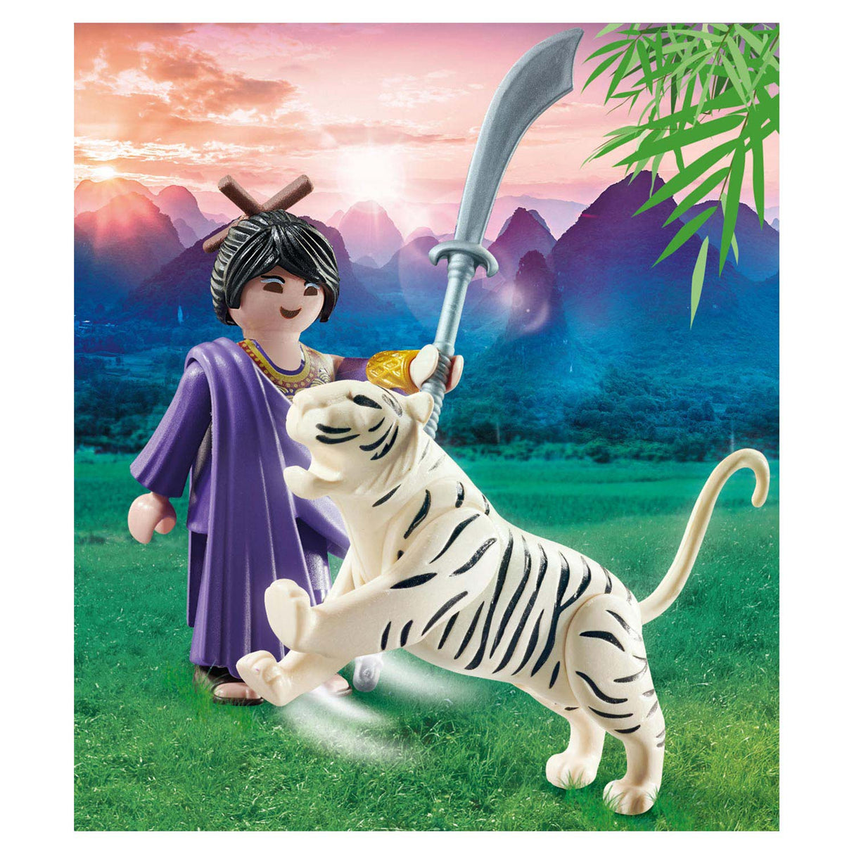 Playmobil Specials Asian Fighter med Tiger - 70382