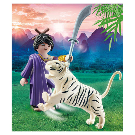 Playmobil Specials Asian Fighter med Tiger - 70382