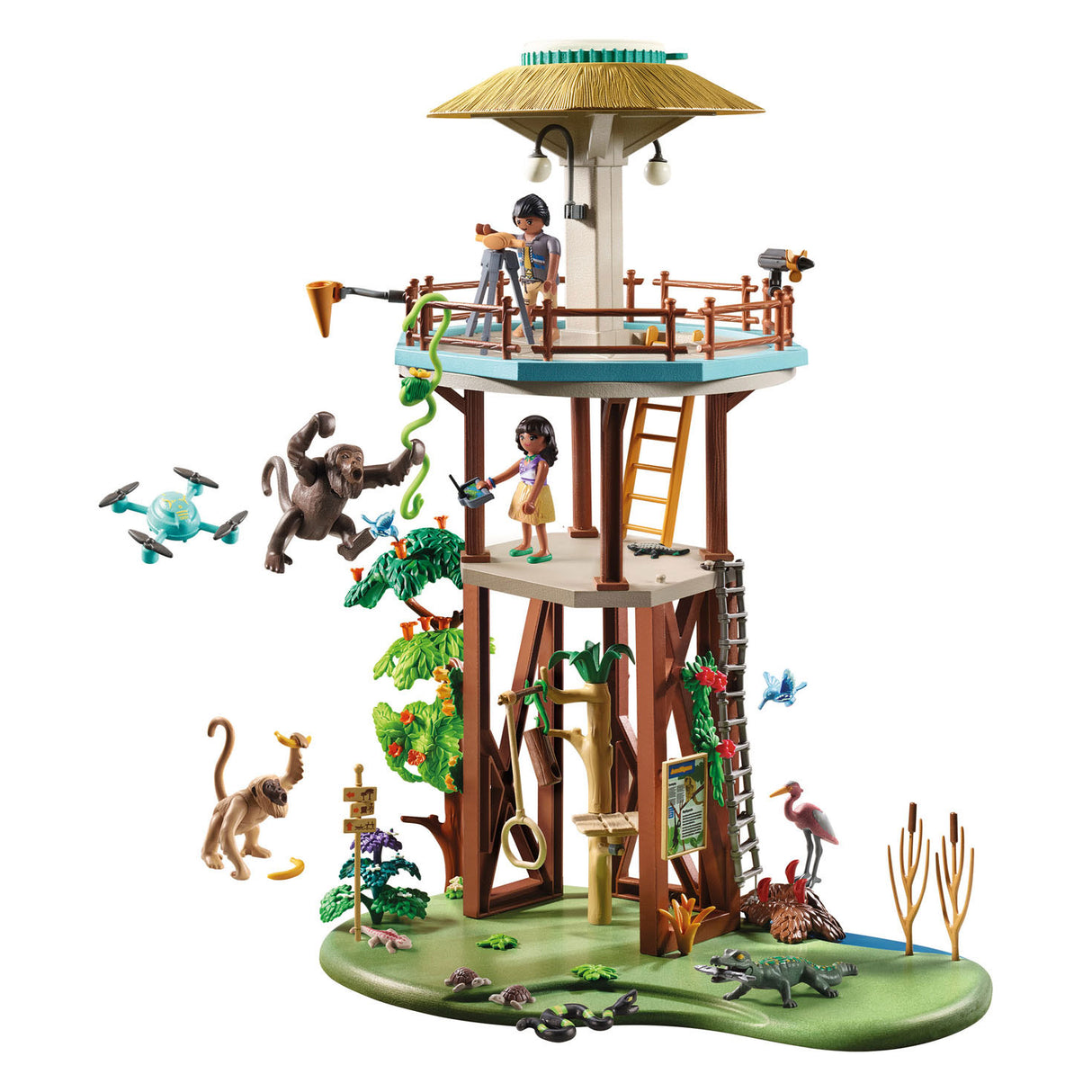 Playmobil wiltopia forskningsstation med kompas - 71008