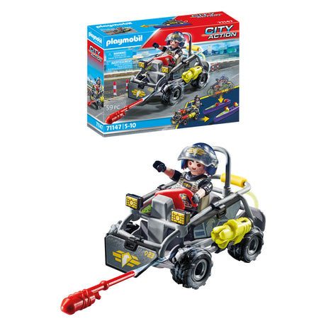 Playmobil city action se multi-terræn køretøj - 71147