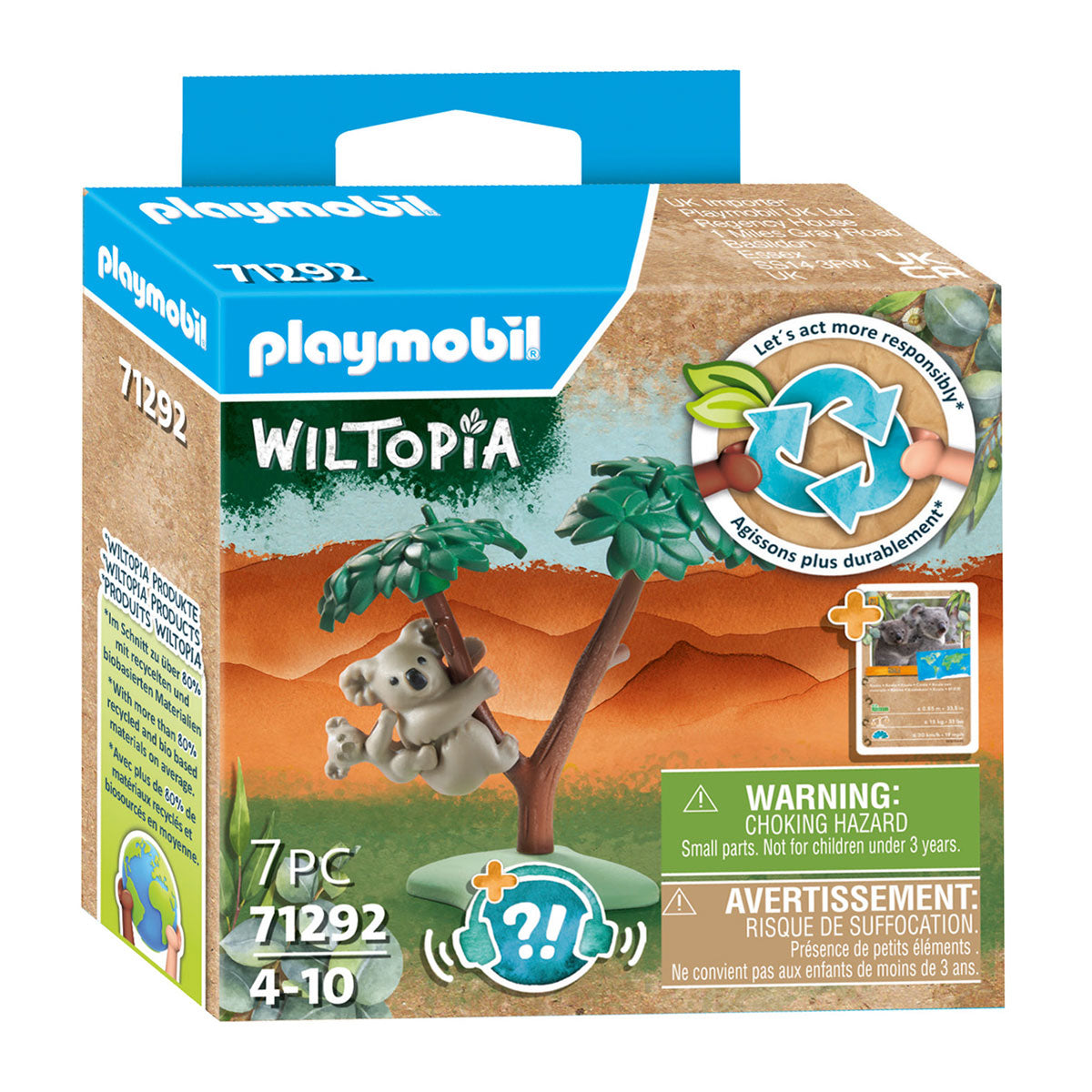Playmobil Wiltopia Koala med Welp 71292