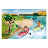 Playmobil 71425 familie udendørs camping