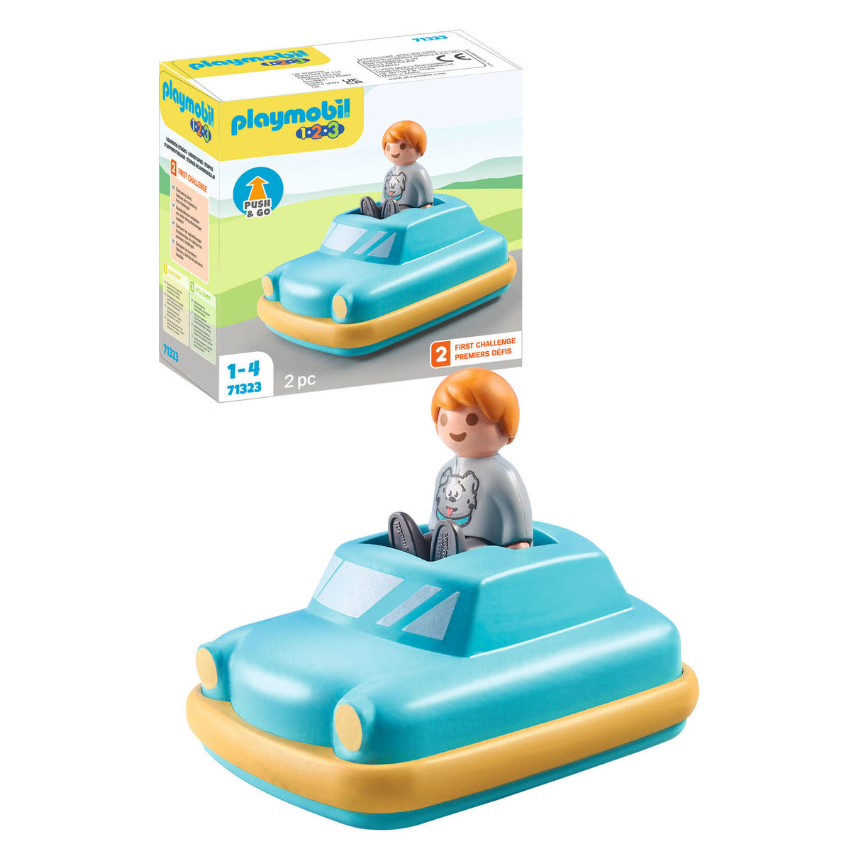 Playmobil 1.2.3. Børns bil 71323