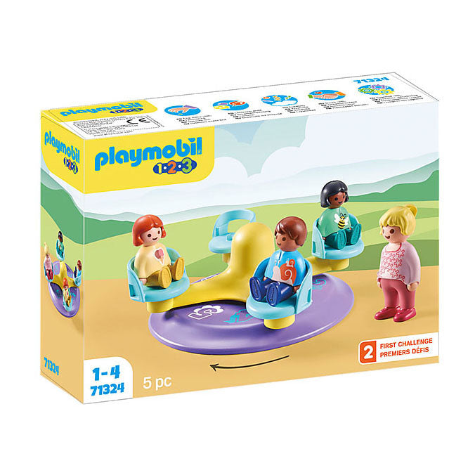 Playmobil 1.2.3. Børns Carousel 71324