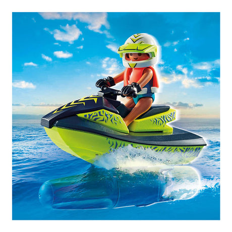 Playmobil actionhelte brandbåd med vandscooter - 71464