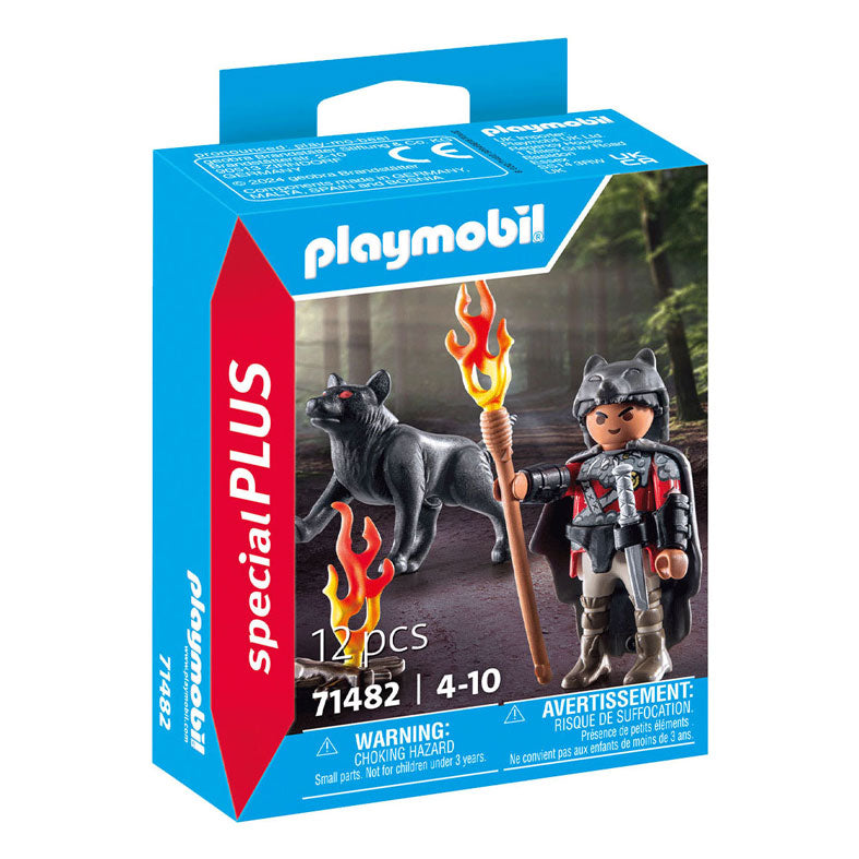 Playmobil specials Krijger med Wolf 71482