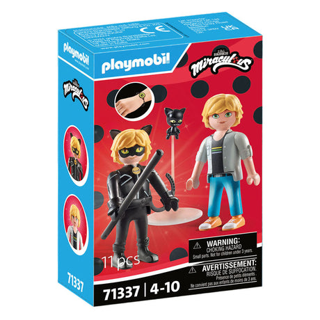 Playmobil miraculous: adrien cat noir - 71337