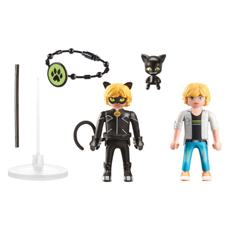 Playmobil miraculous: adrien cat noir - 71337