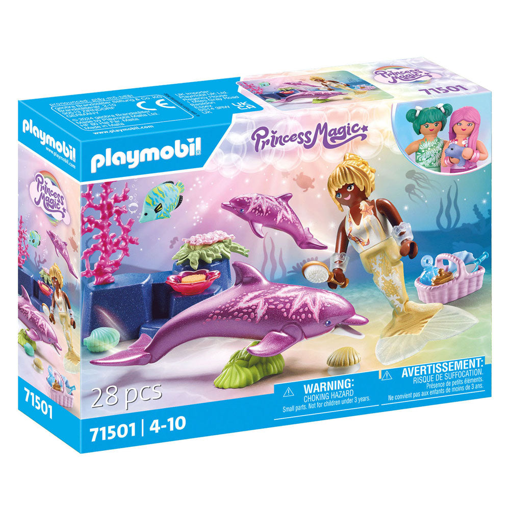Playmobil Princess Magic Mermaid med delfiner - 71501