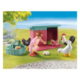 Playmobil MyLife Small Chicken Farm i haven af den