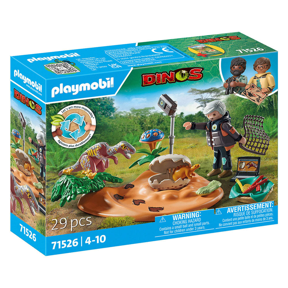 Playmobil Dinos Stegosaurusnest med ægstyv 71526