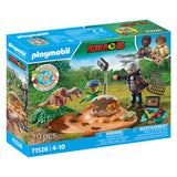 Playmobil Dinos Stegosaurusnest med ægstyv 71526