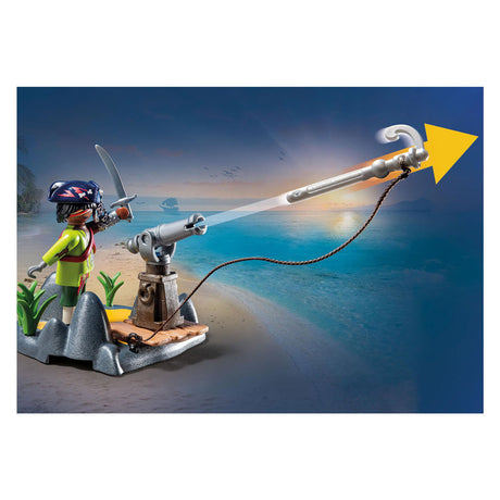 Playmobil-pirater kæmper mod den gigantiske krabbe - 71532