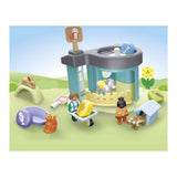 Playmobil 71690 Junior Animal Boarding House med automatisk feeder