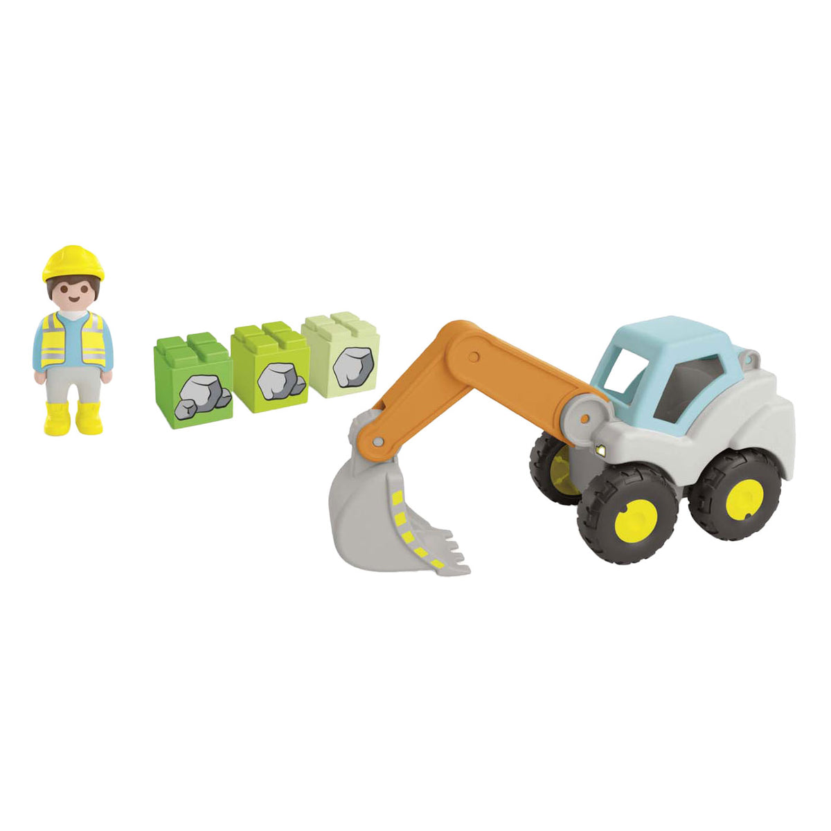 Playmobil 71684 Junior Backhoe Loader