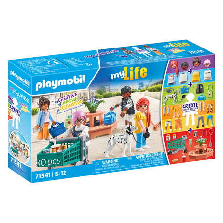 Playmobil mit liv mine figurer shopping - 71541