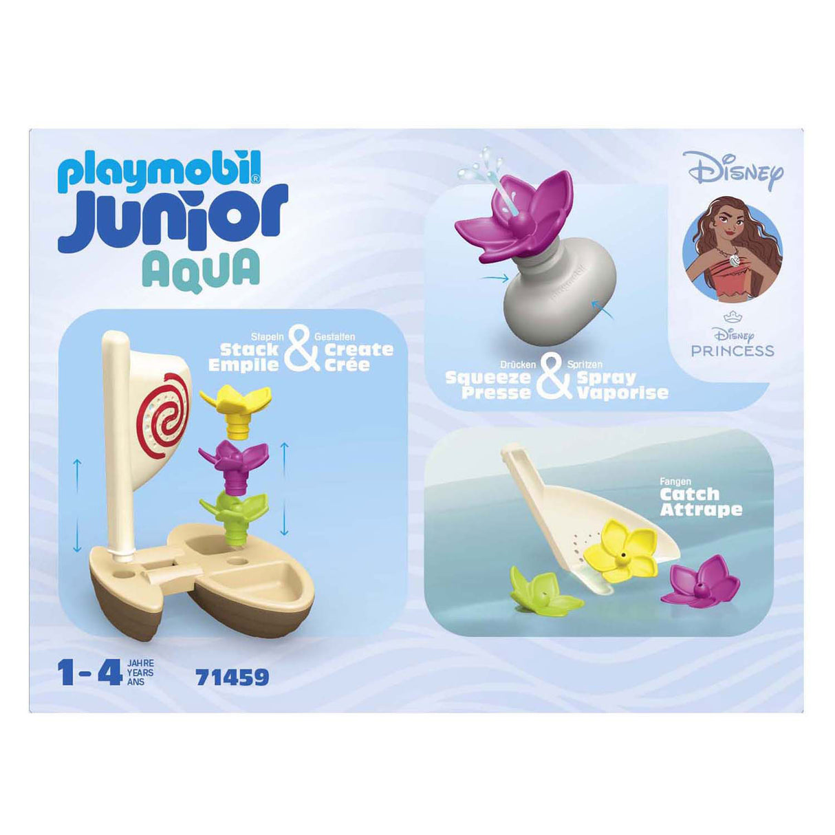 Playmobil junior disney vaianas katamaran - 71459