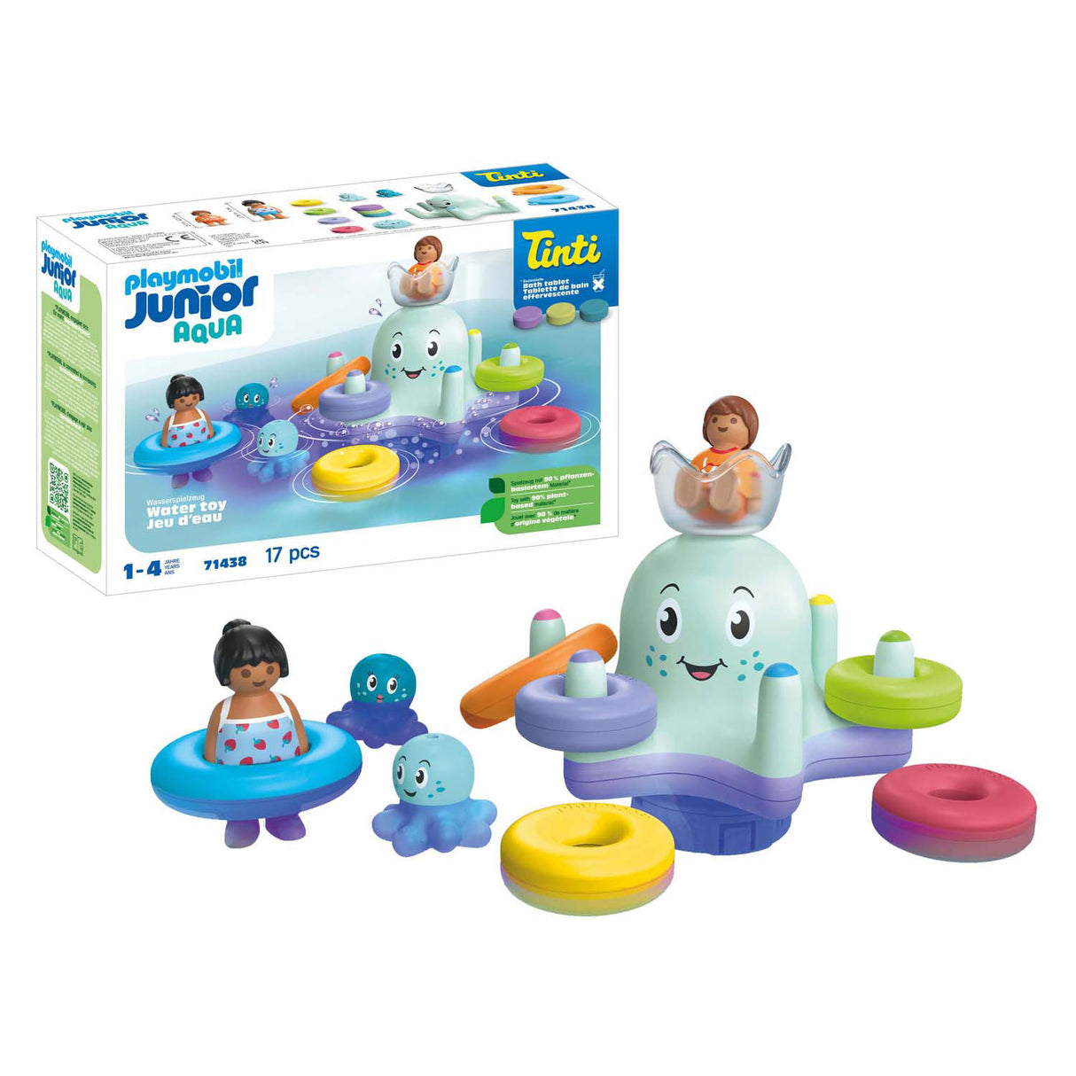 Playmobil junior tinti: farverig krakning - 71438
