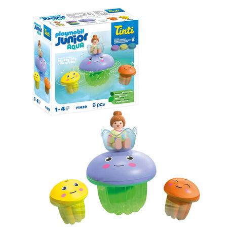 Playmobil junior tinti farverige vandmænd familie - 71439