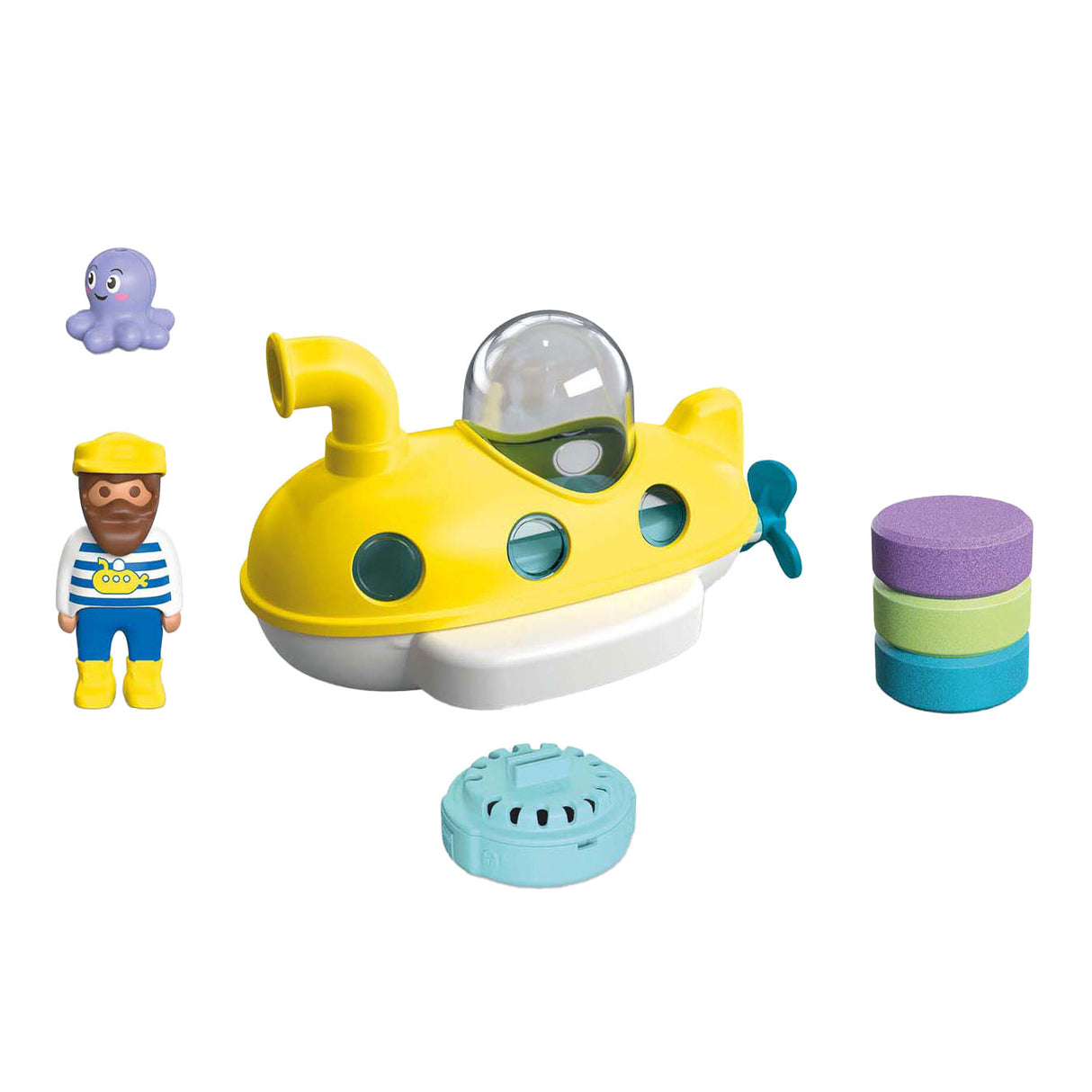 Playmobil junior tinti: farverig ubåd - 71440