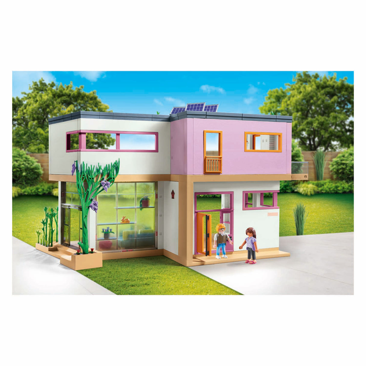 Playmobil mit liv hus med vinterhave - 71607