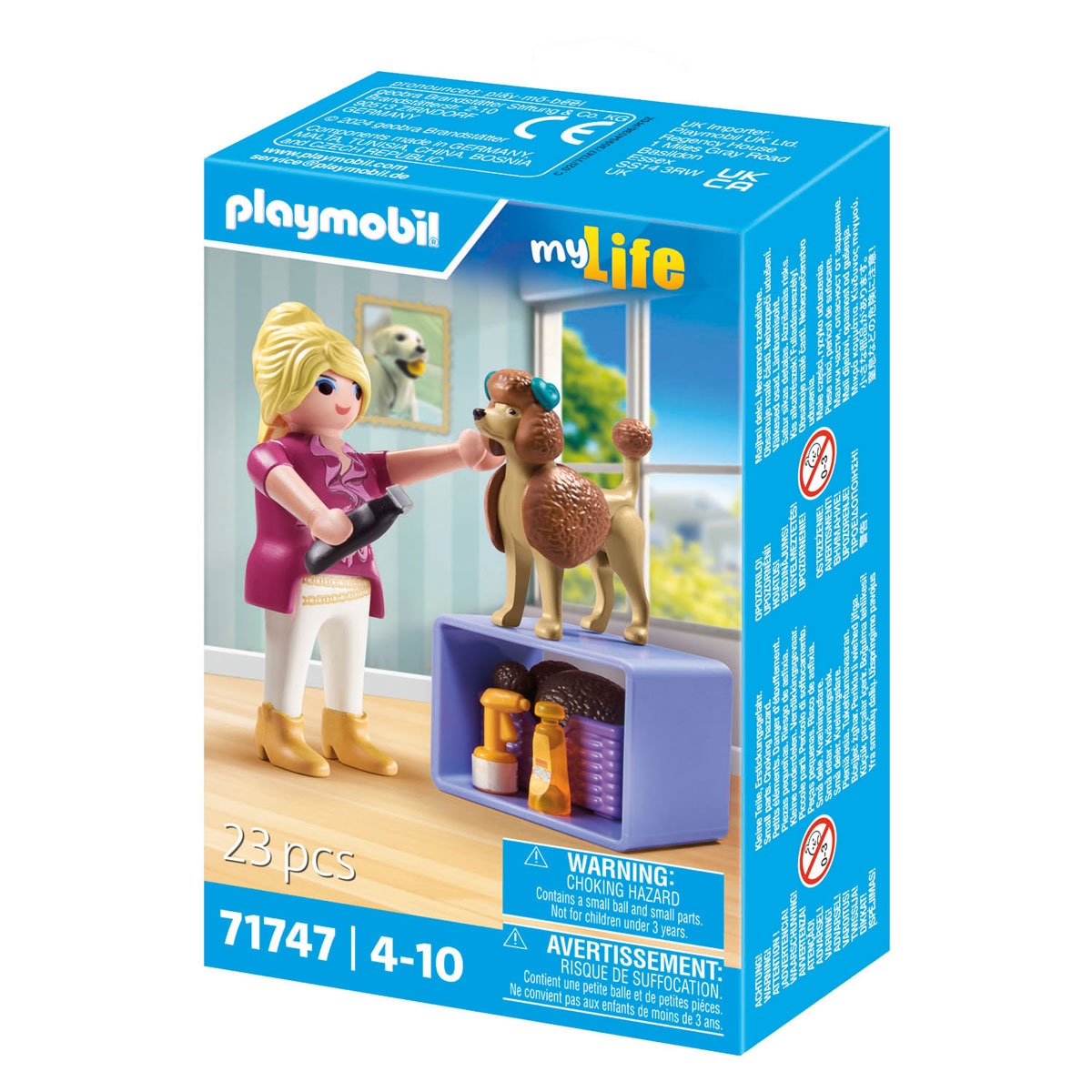 Playmobil my life hundefrisør 71747