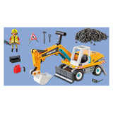 Playmobil action heroes stor gravemaskine 71749