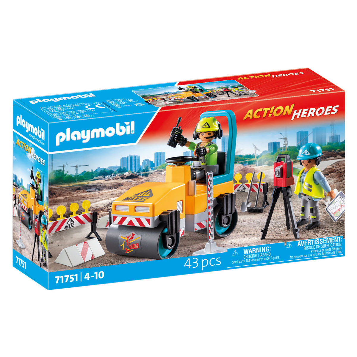 Playmobil 71751 vejbygning