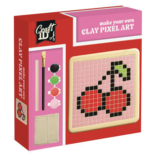Cherry clay pixel sæt | 4 stk