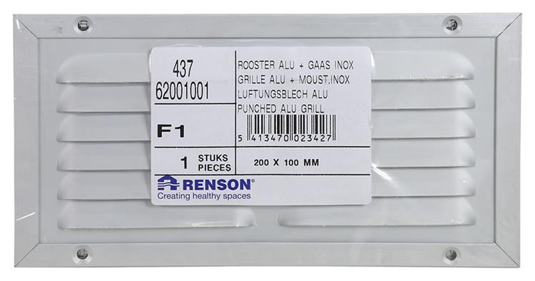 Renson 1008575 - klinge r. 437 f1 200x100mm | 5 stk