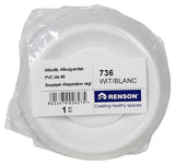 Renson 1006744 - separat ventil PVC736 hvid ø 80 | 1 stk