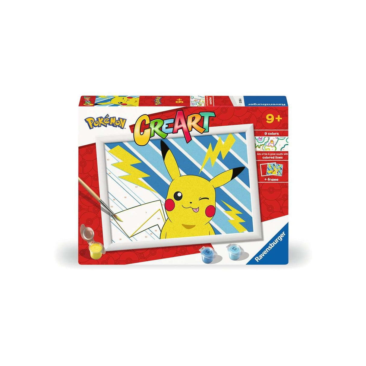Ravensburger Creart Paint by Numbers - Pokémon Pikachu