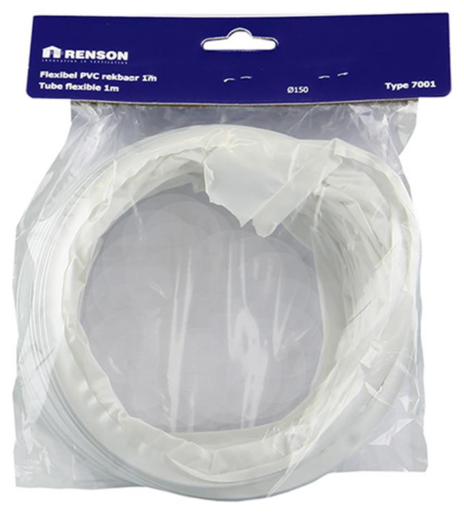 Renson 1006391 - PVC fleksibel 7001 hvid ø 150 1m | 3 stk