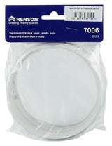 Renson 1006396 - PVC forbindelsesstykke 7006 hvid ø 125 | 4 stk