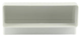 Renson 1006404 - PVC hjørneforbindelse vert.90° 7015 hvid 204x60mm | 3 stk