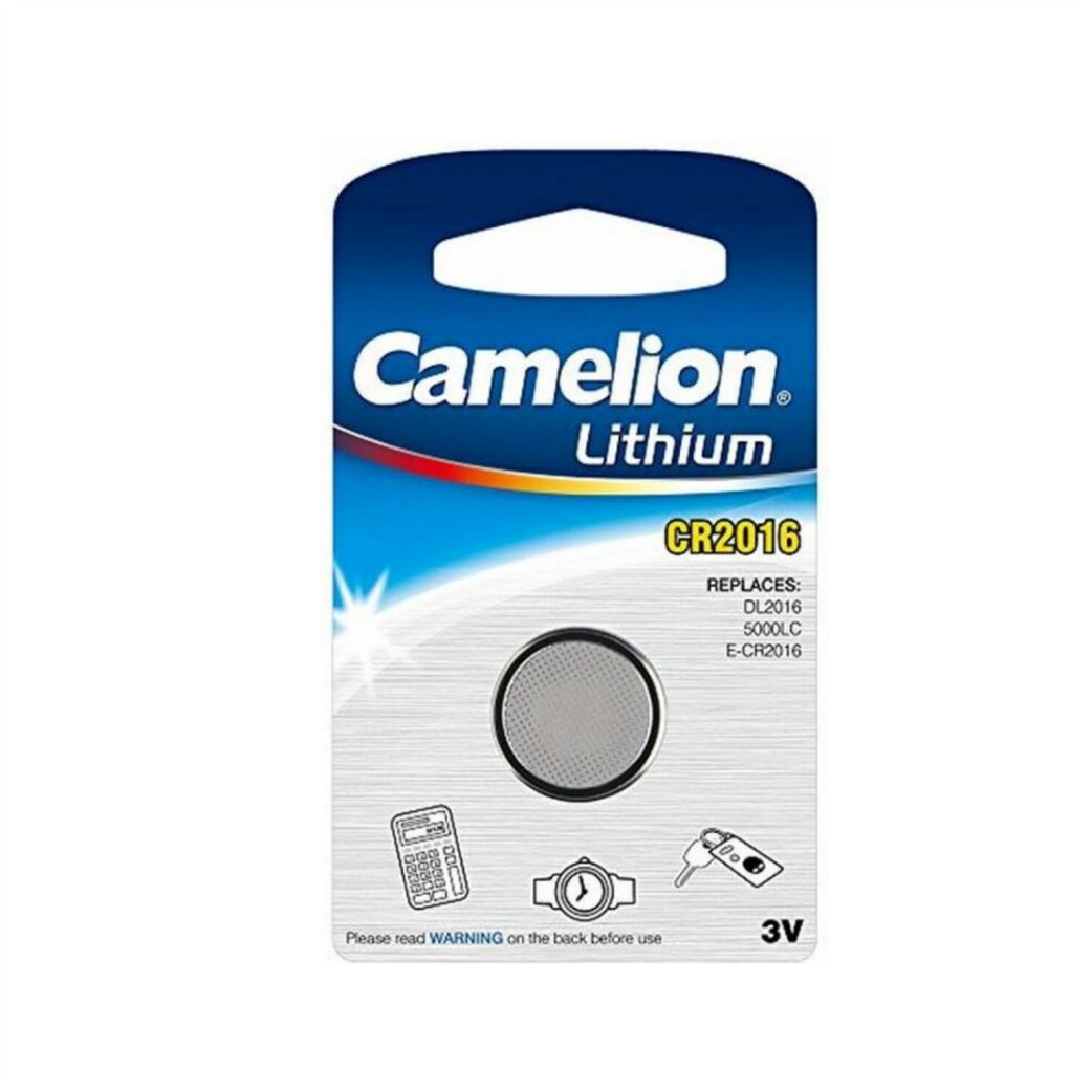 Camelion CR-2016 Lithium Button Cell pr. Stykke