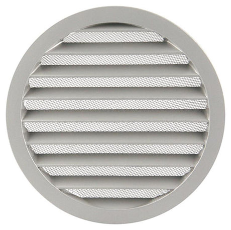 Renson 1006270 - ronde rooster inbouw 434 r alural 9006 ø 200 | 5 stuks