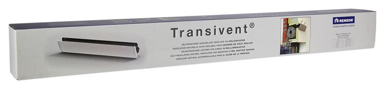 Renson 1006487 - ventilationsrulleskoddekasse transittransivent ral 9010 mat 950mm | 1 stk