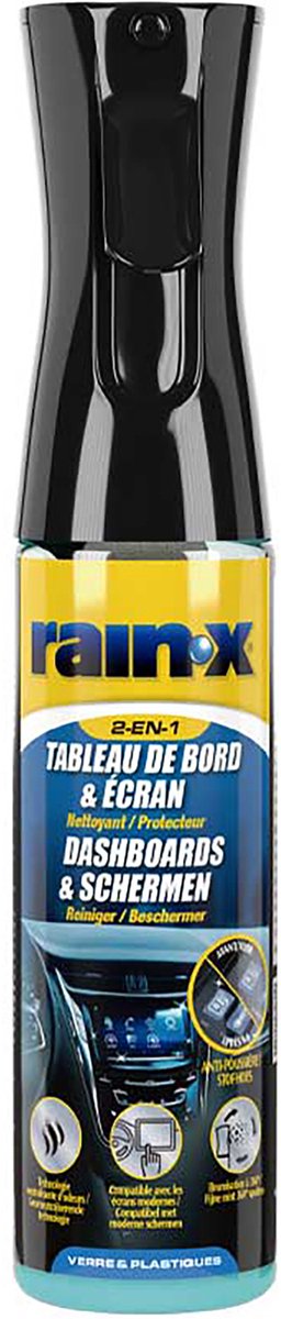 Rain-x dash screen cleaner protector - antistatisk - silikonefri - 300ml