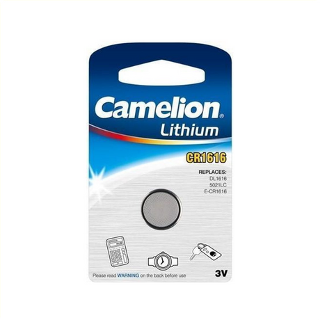 Camelion CR-1616 3V lithium-knapcelle pr. Stykke