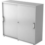 Bach skydedørsskab hammerer v1753s 5 5 ce grå 1200 mm x 400 mm x 1100 mm