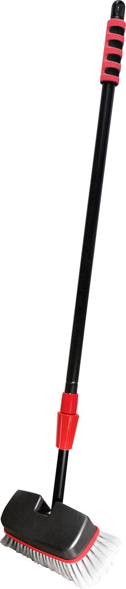 Pingi f2 activebrush - stromend water zonder slang - schoonmaken van caravans, kozijnen of tuinmeubels - lange telescopische steel – groot waterreservoir