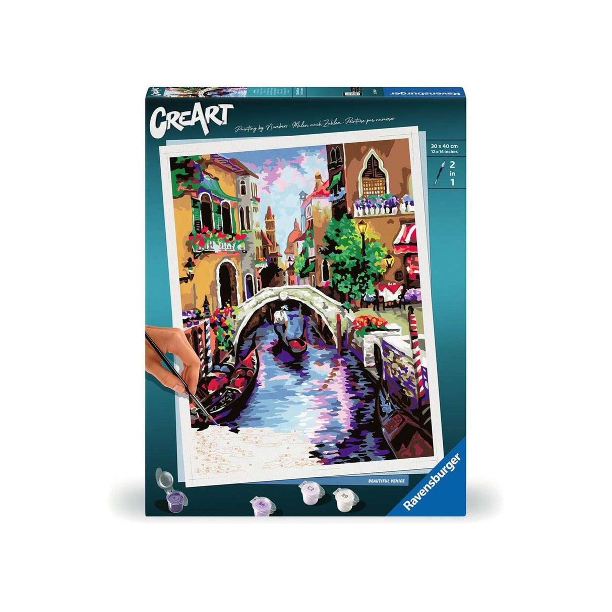 Ravensburger maling efter nummer sæt - venedig kunstlærred voksne.