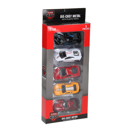 Johntoy Super Cars Die Cast Car, 5 ..