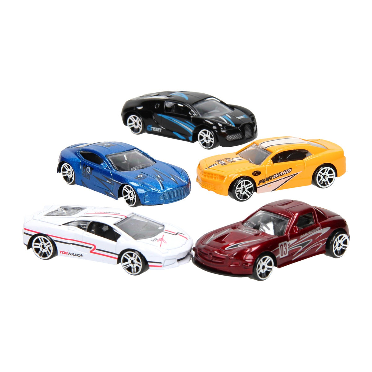 Johntoy Super Cars Die Cast Car, 5 ..