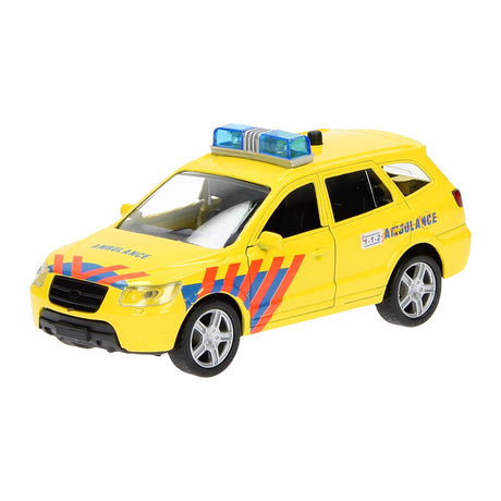 Johntoy superbiler trykstøbte nødtjenester - ambulance
