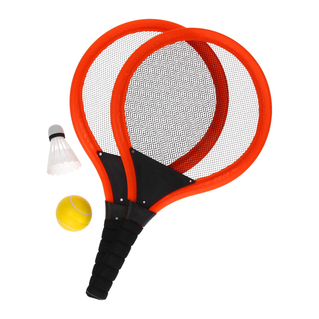 Johntoy tennis sæt med bold og shuttle