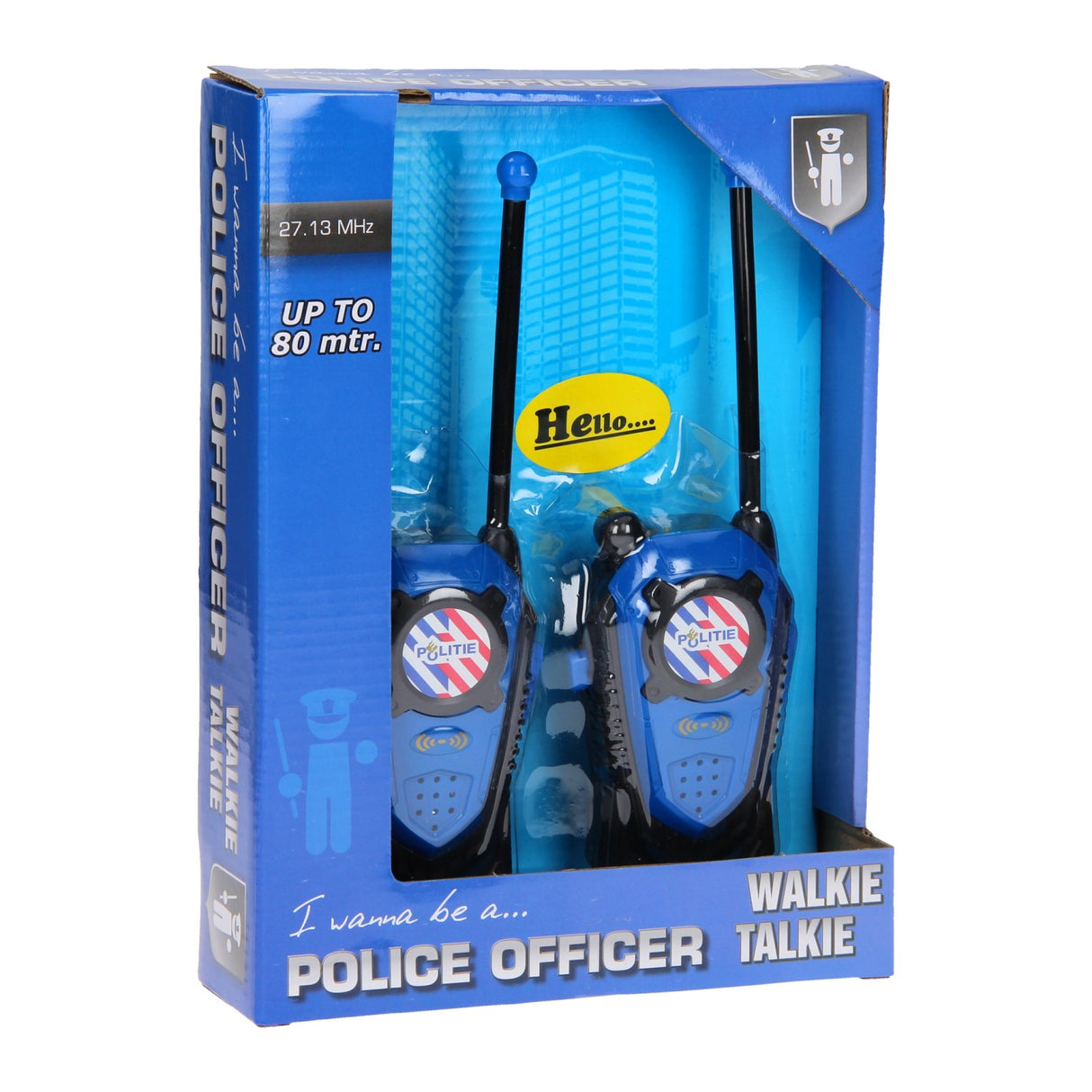 Johntoy politi walkie talkie