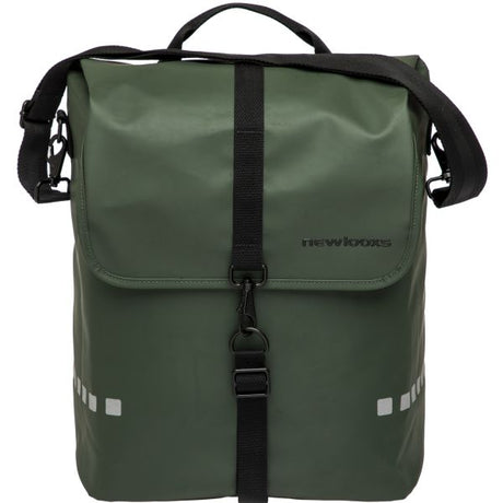 Odense Single Bicycle Bag - Vand -Repellent - 17,5L - Black Green